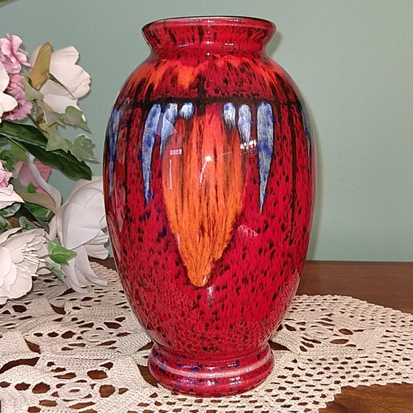 Poole Pottery Volcano Vase - Picture 3 of 5